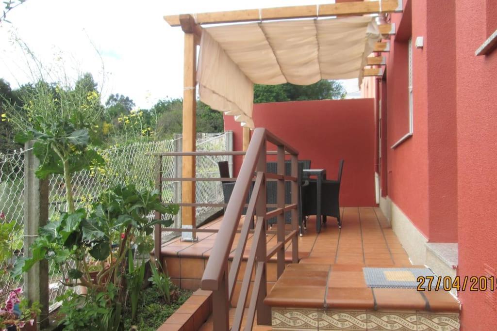 Apartamento Con Terraza Y Vistas Al Mar Bueu Exteriér fotografie